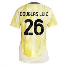 Juventus Douglas Luiz #26 Bortatröja Dam 2024-25 Korta ärmar